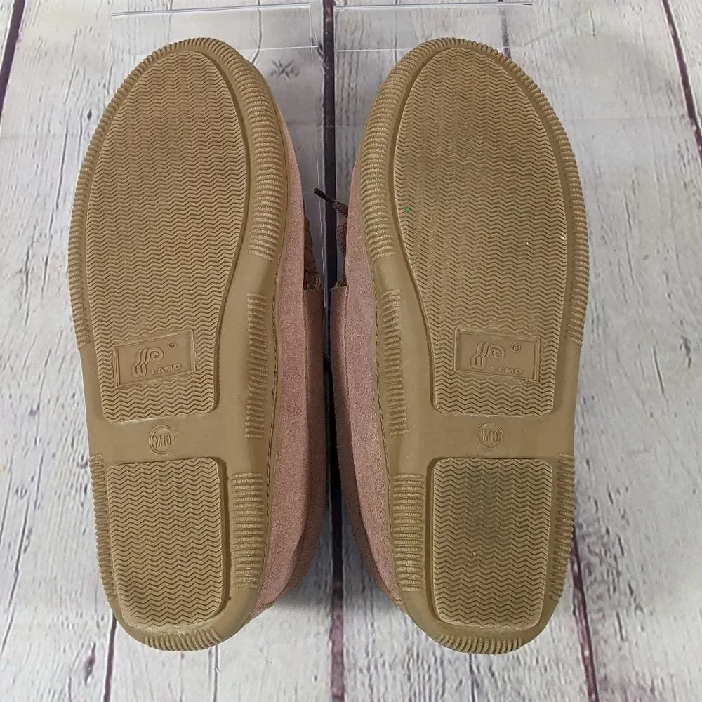 LAMO FOOTWEAR MEN'S MOCCASIN SLIPPERS